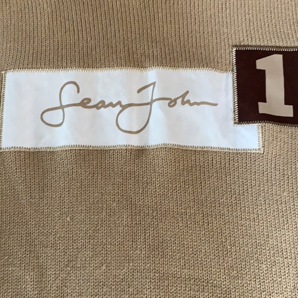 Sean John sweater size large retro acrylic - Picture 2 of 7